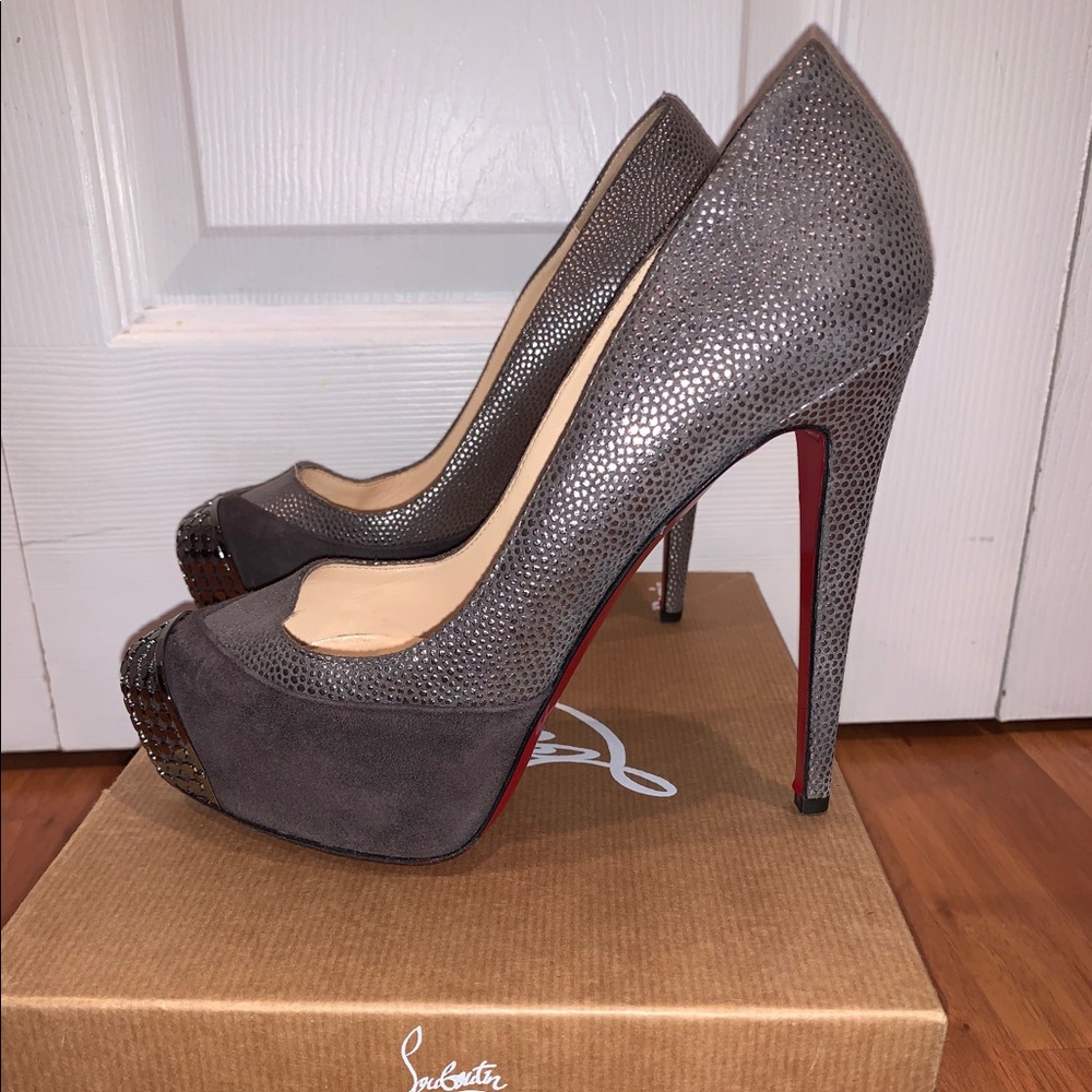 Maggie140 suede royal/baseball Christian Louboutin